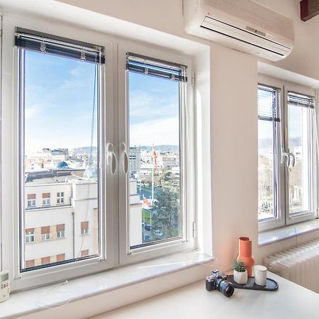 Dimov Center Apartment Skopje Bagian luar foto